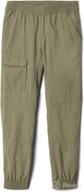 👖 columbia girls' silver ridge pull-on banded pant: stylish comfort for active adventures логотип