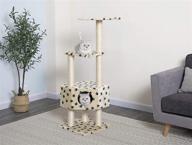 optimized search: go pet club furniture - cat tree condo house logo