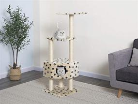 img 3 attached to Optimized Search: Go Pet Club Furniture - Cat Tree Condo House