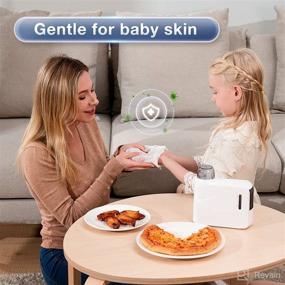img 3 attached to 👶 RONBEI Baby Wipes: Unscented Wet Wipes for Sensitive Newborn Skin - Pure & Natural Diaper Wipes - DIY Machine - 20 PCS/Pack