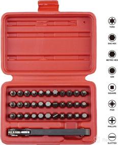 img 2 attached to KAIFNT K402 Screwdriver Bit Set & Mini Ratchet Wrench, 1/4-Inch Drive, 34-Piece - Ultimate SEO-Optimized Kit!