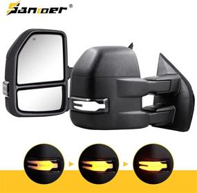 img 4 attached to Towing Mirrors 2015 2019 Dynamic Extendable