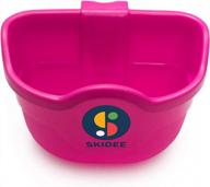 skidee y200 складная передняя корзина для самоката для детей — вмещает бутылку с водой, игрушки, закуски и многое другое — доступно 7 цветов логотип