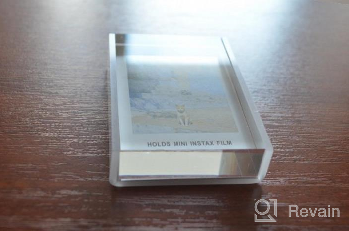 img 1 attached to 3 Pack Black Acrylic Polaroid Frames - Freestanding Stable Floating Instax Mini For Fujifilm & Polaroid Film | WINKINE review by Michael Moulton
