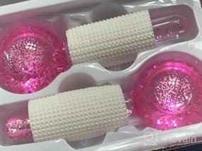 img 6 attached to Qhou Ice Globes For Facials: Cooling Facial Massager Tools To Reduce Puffiness And Tighten Skin
