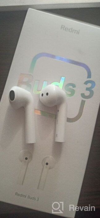 img 1 attached to Xiaomi Redmi Buds 3 Wireless Headphones, white review by Aneta Stpie ᠌