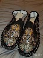 img 1 attached to SEO-Optimized Unisex Beijing Embroidered Rubber Men's Martial Shoes for Loafers & Slip-Ons review by Anthony Watkins