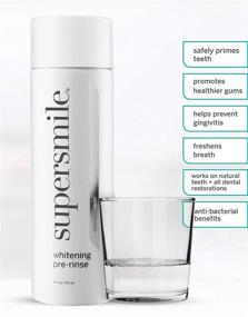 img 1 attached to 🦷 Supercharge Your Oral Care Routine: Supersmile Whitening Pre Rinse for Hard-to-Reach Areas