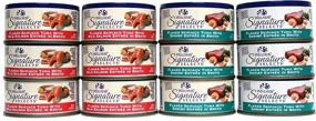 img 2 attached to 🐱 Wellness Natural Grain-Free Signature Selects Flaked Wet Cat Food Variety Pack - 2 Flavors (Wild Salmon & Shrimp) - 2.8 Ounces Each (12 Cans Total)