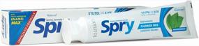 img 4 attached to 🦷 Spry Xylitol Toothpaste: Fluoride-Free, Natural Peppermint, Anti-Plaque & Tartar Control - 5 oz (2 Pack)