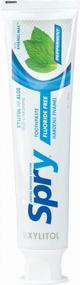 img 1 attached to 🦷 Spry Xylitol Toothpaste: Fluoride-Free, Natural Peppermint, Anti-Plaque & Tartar Control - 5 oz (2 Pack)