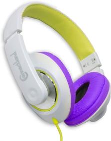 img 2 attached to Connectland Over Ear 3.5mm Wired Headphones - Lightweight Adjustable Headband for Kids, Teens, Adults - Yellow CL-AUD63033