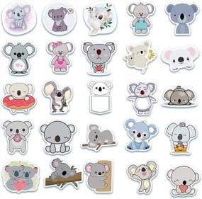 img 3 attached to Waterproof Koala Stickers - 50 PCS Vinyl Decals For Laptop, Skateboard, Water Bottles, Phone, Guitar, And More - Fun And Cute Koala Stickers For Kids And Adults
