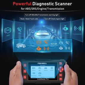 img 2 attached to Сканер FOXWELL NT301 OBD2 и NT604 Elite ABS SRS Transmission Check Engine Code Reader для оптимальных результатов диагностики