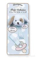 bearington waggles plush pacifier holder logo