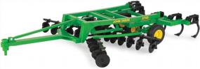 img 1 attached to 🚜 Fun and Realistic TOMY John Deere Big Farm 2700 Mulch Ripper Toy - Green (1:16 Scale)