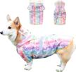 raincoat rainbow unicorn lightweight jacket waterproof cloth dog poncho logo