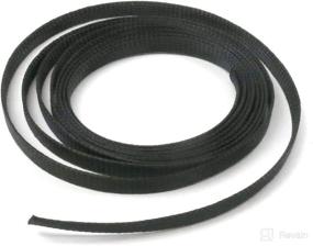 img 1 attached to 🔌 Keep It Clean 14204 Wire Loom 1/4" Black Ultra Wrap Wire Loom - 10 Feet: Organize and Protect Your Wires with Ease!