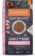 🐶 instinct raw boost natural dry dog food: grain free kibble + freeze dried raw dog food with functional ingredients logo