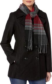 img 3 attached to London Fog Womens Breasted Peacoat Women's Clothing at Coats, Jackets & Vests