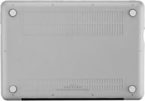 img 2 attached to Protect Your Old MacBook Pro 13 Inch With Kuzy'S Case Shell - Compatible With 2012, Mid 2011 & 2010 Versions, Frosted White Finish