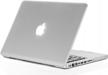 protect your old macbook pro 13 inch with kuzy's case shell - compatible with 2012, mid 2011 & 2010 versions, frosted white finish logo