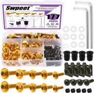 swpeet motorcycle assortment windscreen fasteners logo