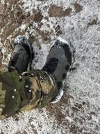 img 1 attached to Foxelli Wading Boots: Lightweight, Rubber Sole Fly Fishing Shoes For Men - Grey review by Mario Madden
