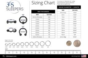 img 1 attached to 🛏️ 365 Sleepers G23 Titanium Circular Horseshoe Barbell 16G-14G-12G-10G with Internal Thread - Sold Individually