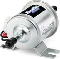 🔥 megaflint hep-02a: universal 12v low pressure gas diesel electric fuel pump (2.5-4 psi) - efficient performance for various applications logo