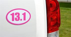 img 2 attached to Motvia 13 1 Half Marathon Magnet Exterior Accessories in Bumper Stickers, Decals & Magnets