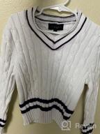 img 1 attached to 👕 Boys' Cotton V Neck Cable Sweater by Gioberti review by Jean Donjuan
