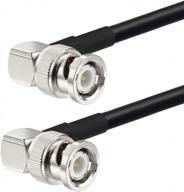 eightwood 3ft bnc male to male rg58 coax cable: perfect for cb, ham & amateur radio, scanners & transceivers logo