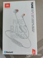 img 3 attached to Renewed JBL TUNE 115BT Wireless In-Ear Headphone with 🎧 Remote in Black - Enjoy High-Quality Audio on the Go! review by Som Chai ᠌