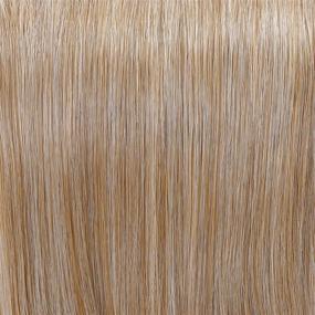 img 1 attached to REECHO 24" Straight Long 4 PCS Set Thick Clip In On Hair Extensions - Golden Blonde With Highlights