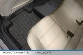 img 1 attached to 🚗 Custom Fit Floor Mats for Cadillac XT4 (2019-2022) - MAXLINER 2 Row Liner Set