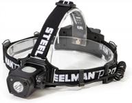 steelman pro rechargeable headlamp: dual-mode led with 200 lumens for high performance логотип