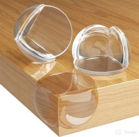 img 4 attached to Baby Proofing Corner Guards: 16PCS Corner Protectors for Baby Kids - Adhesive Safety Bumpers for Furniture, Coffee Table, Fireplace, Glass Table