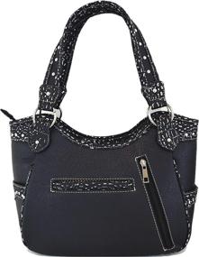 img 1 attached to Flower Concealed Handbag Shoulder Wallet Women's Handbags & Wallets ~ Shoulder Bags