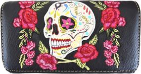 img 2 attached to Flower Concealed Handbag Shoulder Wallet Women's Handbags & Wallets ~ Shoulder Bags