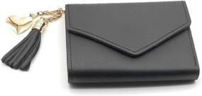 img 2 attached to Wallet Leather Pendant Checkbook Organizer Women's Handbags & Wallets : Wallets