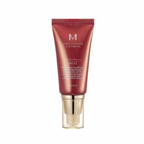 img 4 attached to Flawless Skin: MISSHA M Perfect Cover BB Cream SPF42 PA+++ In Bright Beige, 50Ml