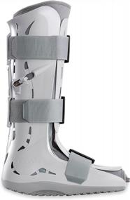 img 2 attached to Foam Pneumatic Walker Brace/Walking Boot By Aircast FP