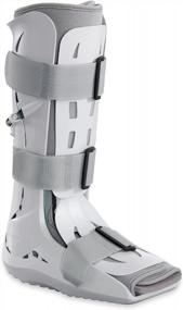 img 4 attached to Foam Pneumatic Walker Brace/Walking Boot By Aircast FP