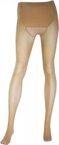img 2 attached to Maternity Pantyhose With 20-30MmHg Compression, Tummy Support And 20 Denier Sheer Fabric By Truform