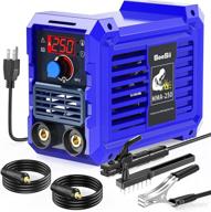 seesii upgraded stick welder 250amp: intelligent mma welding machine with digital display, lcd and hot start features - 110v inverter, electrode holder, work clamp included логотип