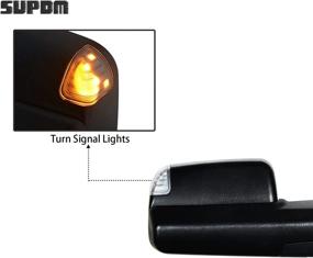 img 2 attached to SUPDM Towing Mirrors Signal Housing Exterior Accessories