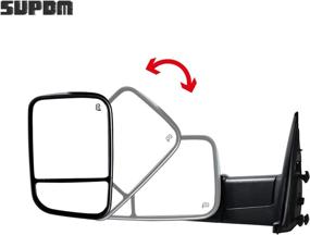 img 1 attached to SUPDM Towing Mirrors Signal Housing Exterior Accessories