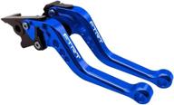 🔷 ftrt short brake clutch levers for yzf r3, yzf-r25, mt-03/mt-25 - 2013-2021, in blue логотип