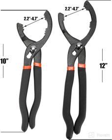 img 3 attached to CRMENO Adjustable Filter Pliers Motorcycle